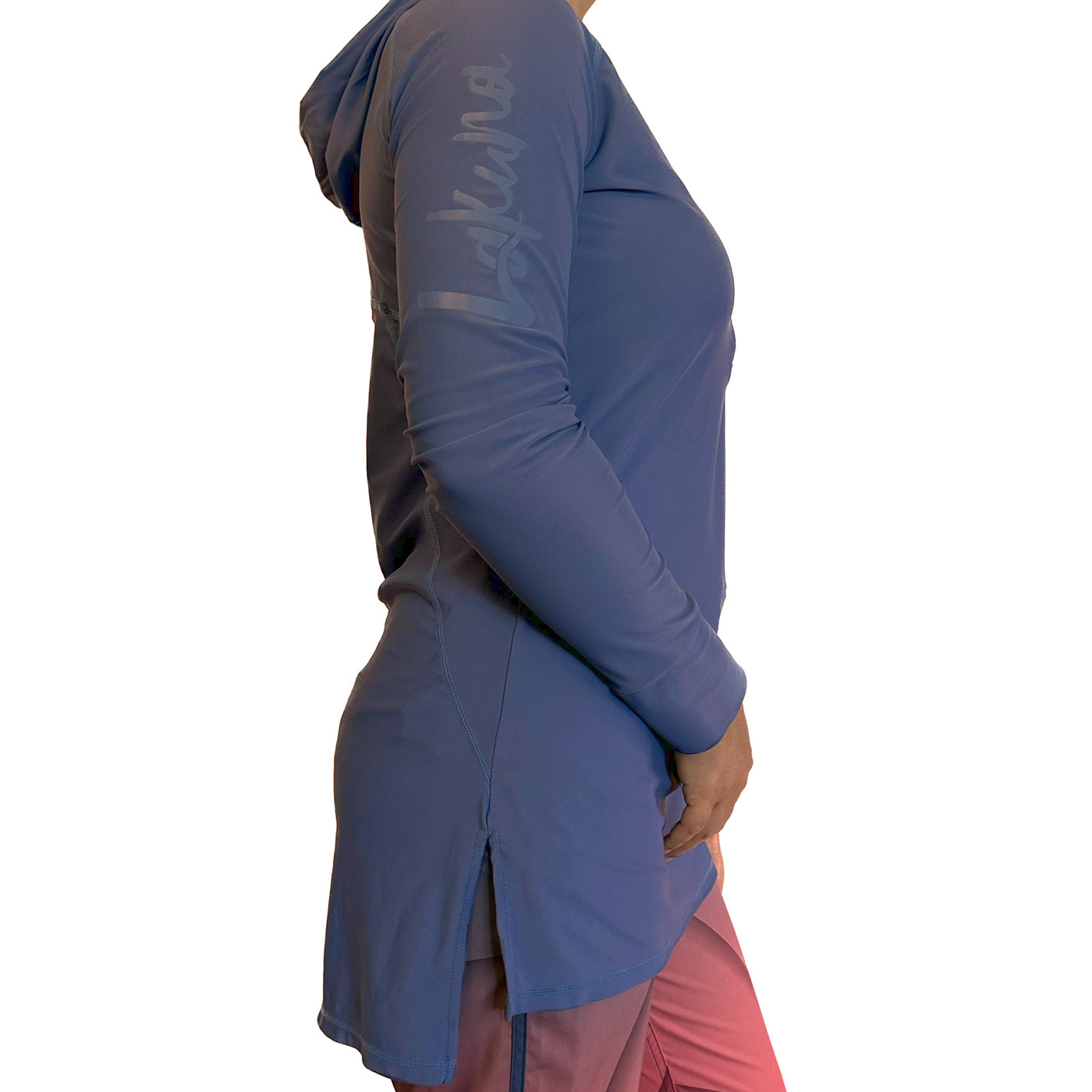 New Blue Hooded Swim tunic